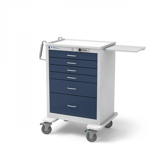 6 Drawer Tall 
Anesthesia Cart